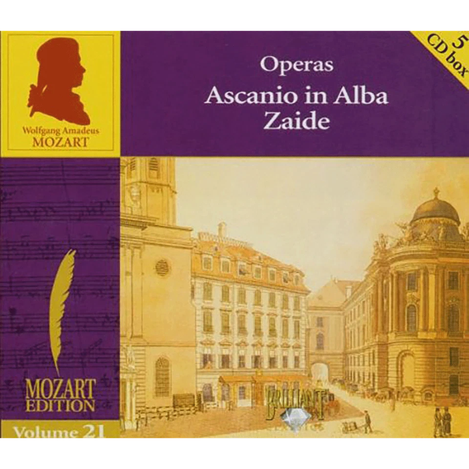 Mozart Edition, Vol. 21: Opern "Ascanio in Alba" "Zaide" Sandrine Piau - Bild 2 von 4
