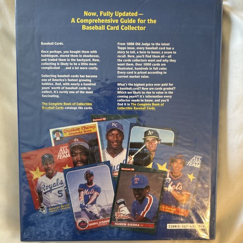 VTG The New Updated Complete Book Of Collectible Baseball Cards - Imagen 3 de 5