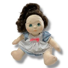 Bambola My Child vintage 1985 capelli castani/bruna occhi verdi acqua