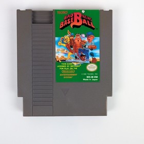Bad News Baseball (Nintendo NES) Tecmo COMPLETE IN BOX CIB TESTED AUTHENTIC