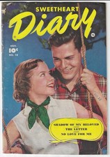 SWEETHEART DIARY #13 (1949) FAWCETT COMICS