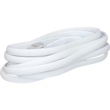 7 Ft. 4-Wire Telephone Line Cord in White