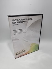 Adobe Creative Suite 3 Web Standard Windows New Sealed