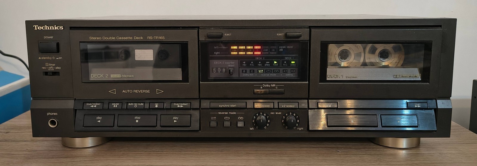 Piastra musicassette Technichs RS-TR165