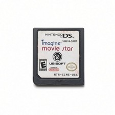 Ubisoft Imagine Movie Star Nintendo DS Video Game Cartridge Gray White Free SH