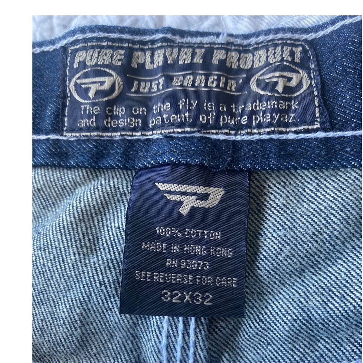 Pure Playaz Men's Jeans Y2K Vintage 
