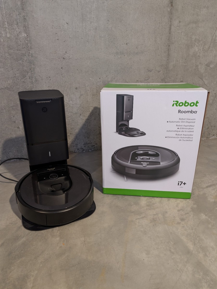 iRobot Roomba i7+ Robot Vacuum Cordless Bagless Wi-Fi Automatic
