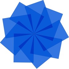 Pangda 9 Pack Christmas Gel Light Filter Blue Lighting Sheets