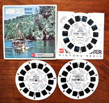 VIEWMASTER MINNESOTA STATE PARKS GAF A511 3 REEL SET