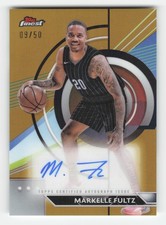 2023-24 Finest #FA-MF Markelle Fultz Finest Autographs Gold Refractors #/50