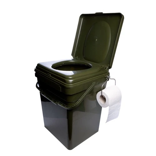 RidgeMonkey CoZee Toilet Full Kit Portable Camping Fishing Loo Seat