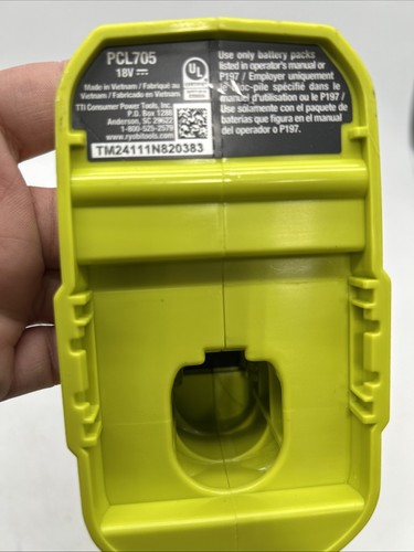 Ryobi ONE 18 V kabelloser Multi-Oberflächen-Handstaubsauger nur Werkzeug (PCL705B) F64 - Bild 5 von 8