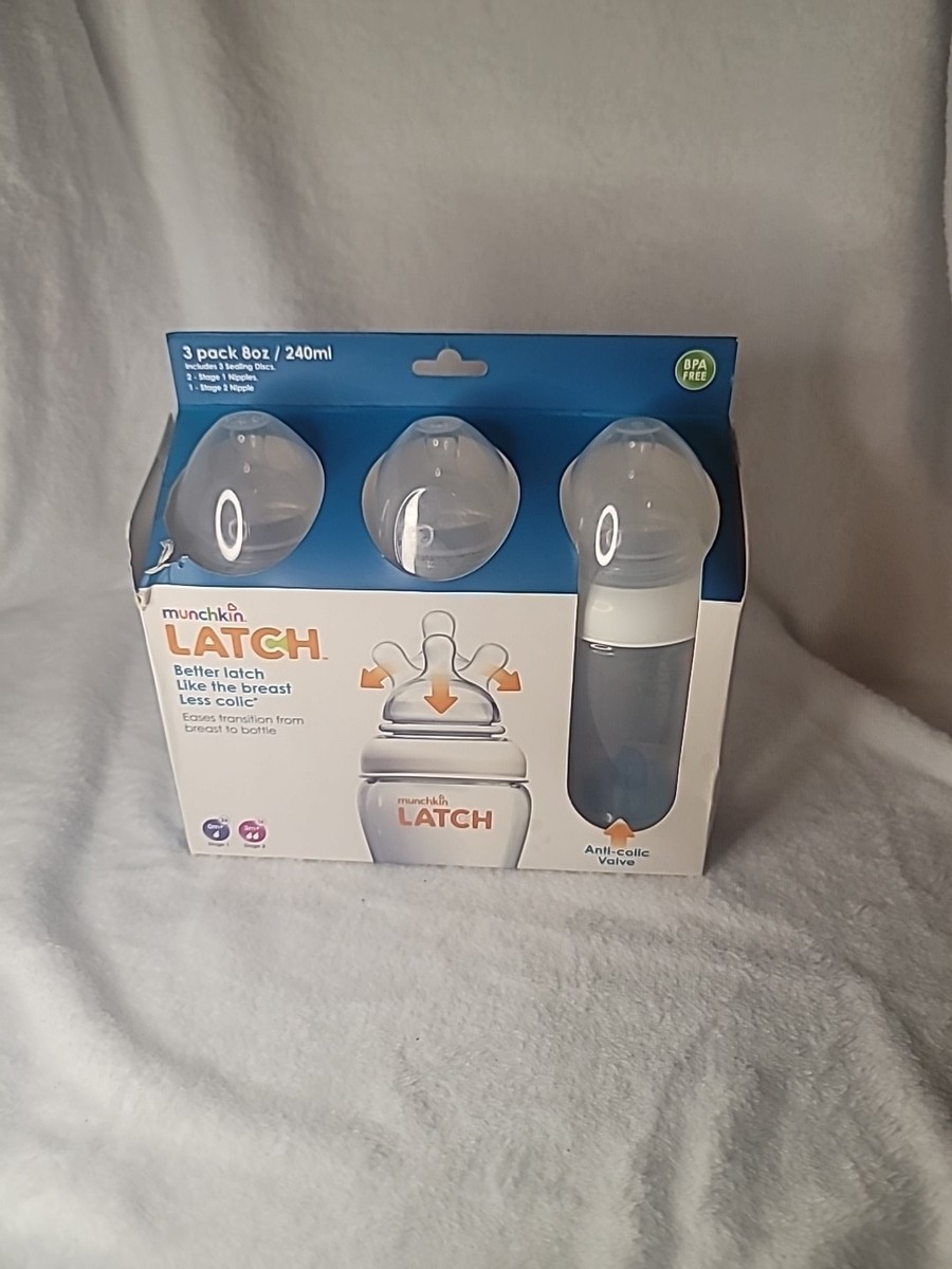 Feeding Bottle Munchkin Latch Bottle Stage Munchkin Latch BPA- Baby Bottle  Ounce Pack