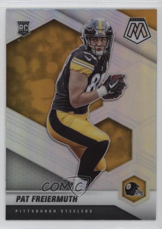 2021 Panini Mosaic Rookie Variations Silver Prizm Pat Freiermuth #332-V RC 0wx2