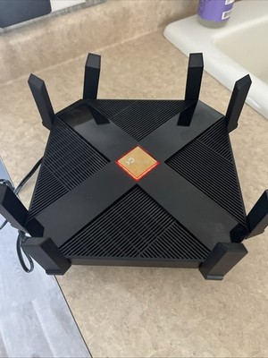 TP-Link Archer AX6000 Dual-Band 8-Stream 2.5Gbps Wi-Fi 6 Router w/ Adapter