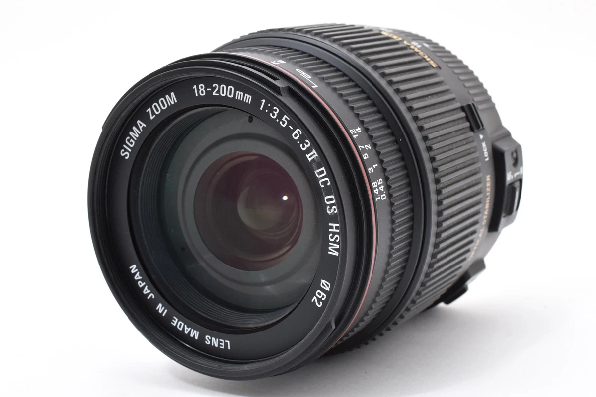 Sigma DC 18-200mm Focal Camera Lenses for sale | eBay