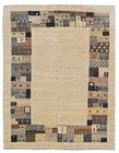 Rare Hand knotted Vintage Gabbah Gabbeh Pictorial Wool Area Rug 8 x 6 Ft — photo 1