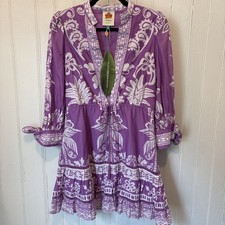 Sweet Garden Lilac, Mini Dress Size Small NWT