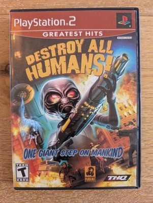Destroy All Humans! - Greatest Hits (Sony PlayStation 2, PS2) CIB - Tested