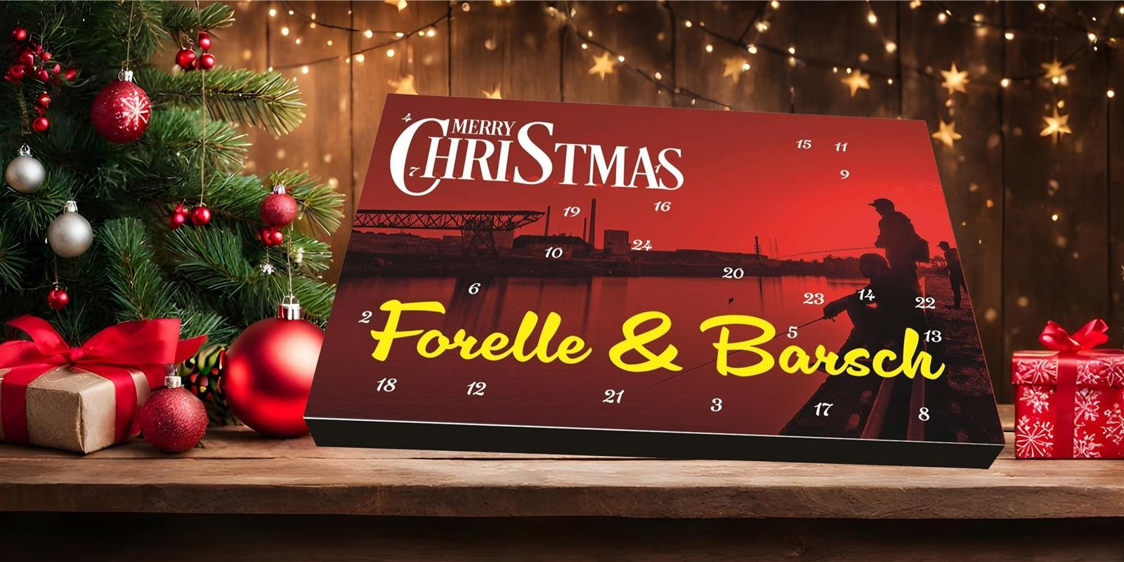 Адвентскалендер для Корофиша Форель Барш Спиннингангельн Анситцангельн Рыболов-Гешенк 10990₽