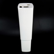 KPM Berlin Porzellan Vase "Pilaster" Weiß Hans Theo Baumann Entwurf 1. Wahl