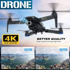 Faltbar WIFI FPV Drohne Mit  Kamera Mini Selfie Quadrocopter RC-Drone 3 Akkus