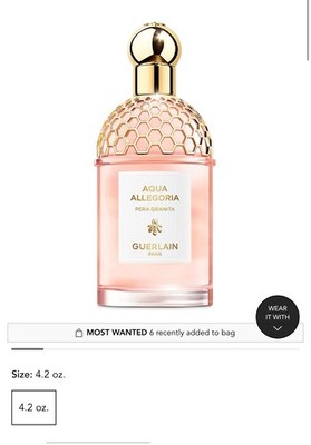 Aqua Allegoria PERA GRANITA by Guerlain EDT for Women 4.2oz / 125ml *NEW*