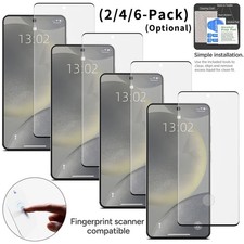 For Samsung Galaxy S24 Plus Screen Protector Tempered Glass Fingerprint Unlock