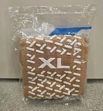 Pair of Double Tread Medline XL Hospital Slipper Socks Beige Fast Shipping 