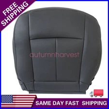 Fits 2005 2006-2008 infiniti FX35 FX45 Driver Bottom Leather Seat Cover Black