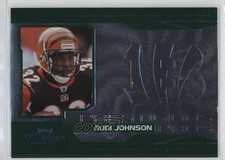 2007 Playoff Prestige Prestigious Pros Green 77/100 Rudi Johnson #PP-7 1d3a