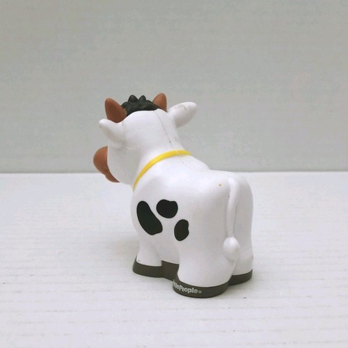 Little People Cow Animal Friends Farm Spots Horns Eye Patch 2018 - Picture 2 of 6