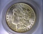 ANACS MS63 BEAUTIFUL 1885 O VAM 17 MPD 8 IN DENTICLES MORGAN SILVER DOLLAR COIN