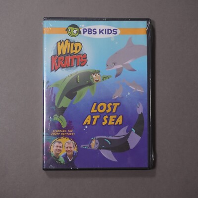 NEW Wild Kratts Lost At Sea 2 Episodes PBS 2013 (DVD) Brand New Sealed