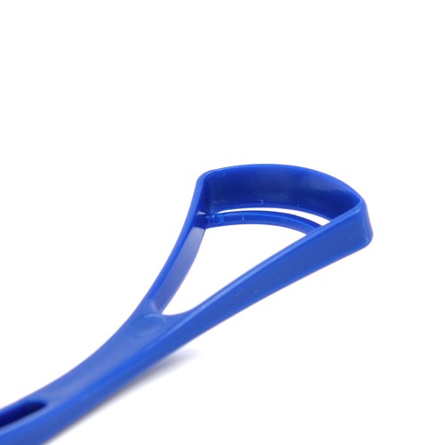 48 limpiador de lengua raspador dental boca oral higiene lingüística instrumento plástico - Imagen 11 de 12