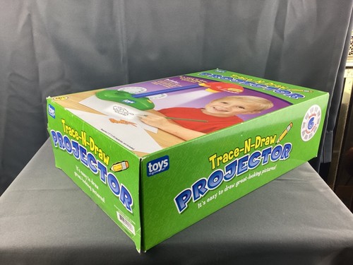 Vintage Toys to Grow On Trace N Draw Projector 6 Picture Slides 84 Images In Box - Picture 5 of 6