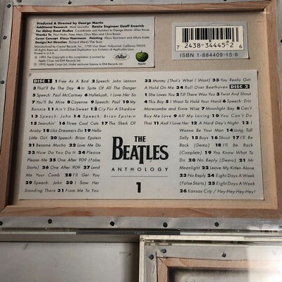 THE BEATLES ANTHOLOGY 1, 2 and 3 - Complete Double Box Sets with