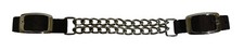Chin Chain Double / Western Riding / Nylon / Brown / Wogati