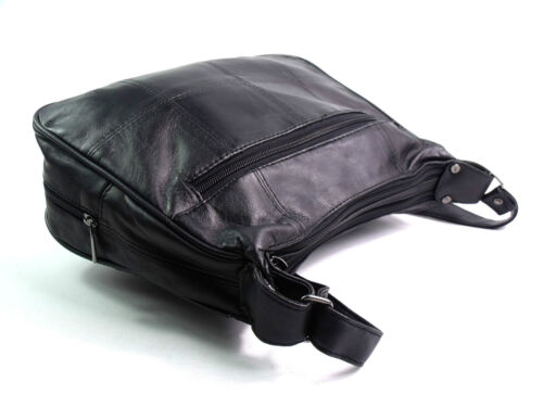 DAMEN QUALITÄT ECHTLEDER CROSSOVER KÖRPER SCHULTERTASCHE HOBO KURIERTASCHE HANDTASCHE - Bild 12 von 24