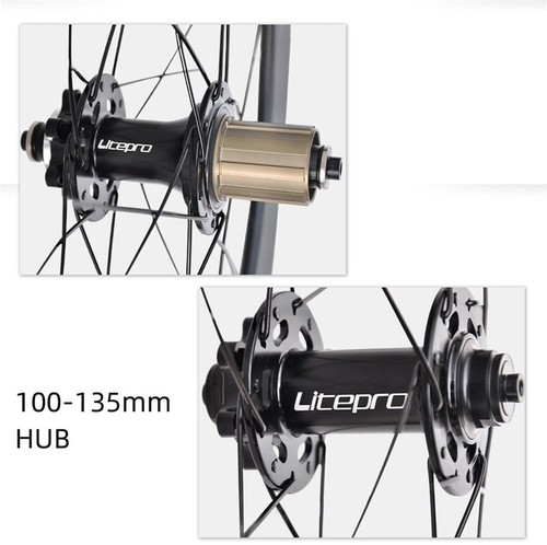 AERO Folding Bike 20 Inch 406/451 Wheelset V Disc Brake BMX Bicycle Alloy Wheels - Picture 15 of 29