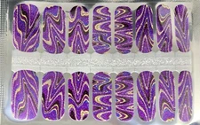 Color Nail Polish Strips,16ct. . Exclusive  Glamorous Glitter. 👀 Description ⬇️