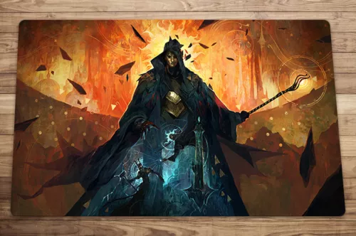 Conquest of EO Trading Card Game MTG Playmat TCG CCG Mat Free Bag