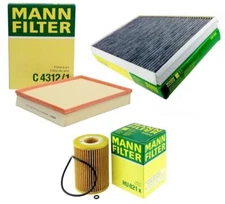 Mann Oil Air Carbon Cabin Filter Kit for Dodge Mercedes Sprinter 2500 3500 3.0L