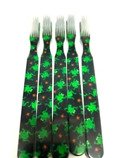 10-PACK Leopard FUN Vintage Designer Toothbrush By Alan Stuart New York