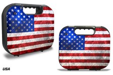 Peau Décalque Drapé pour Glock 18 19 21 22 43 Pistolet Rigide Gen 1,2,3 Cas USA