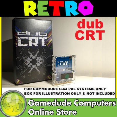 dub CRT interactive Visualizer for Commodore C64 (PAL SYSTEMS ONLY)  -[F03]