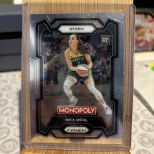 2024 WNBA Monopoly Prizm Nika Muhl Rookie Card #4 RC