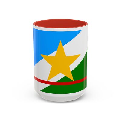 Flag of Roraima Brazil - Accent Coffee Mug
