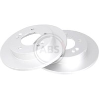 A.B.S. 2X Bremsscheibe Hinten 258 Voll FüR Hyundai IX20 JC KIA Venga YN