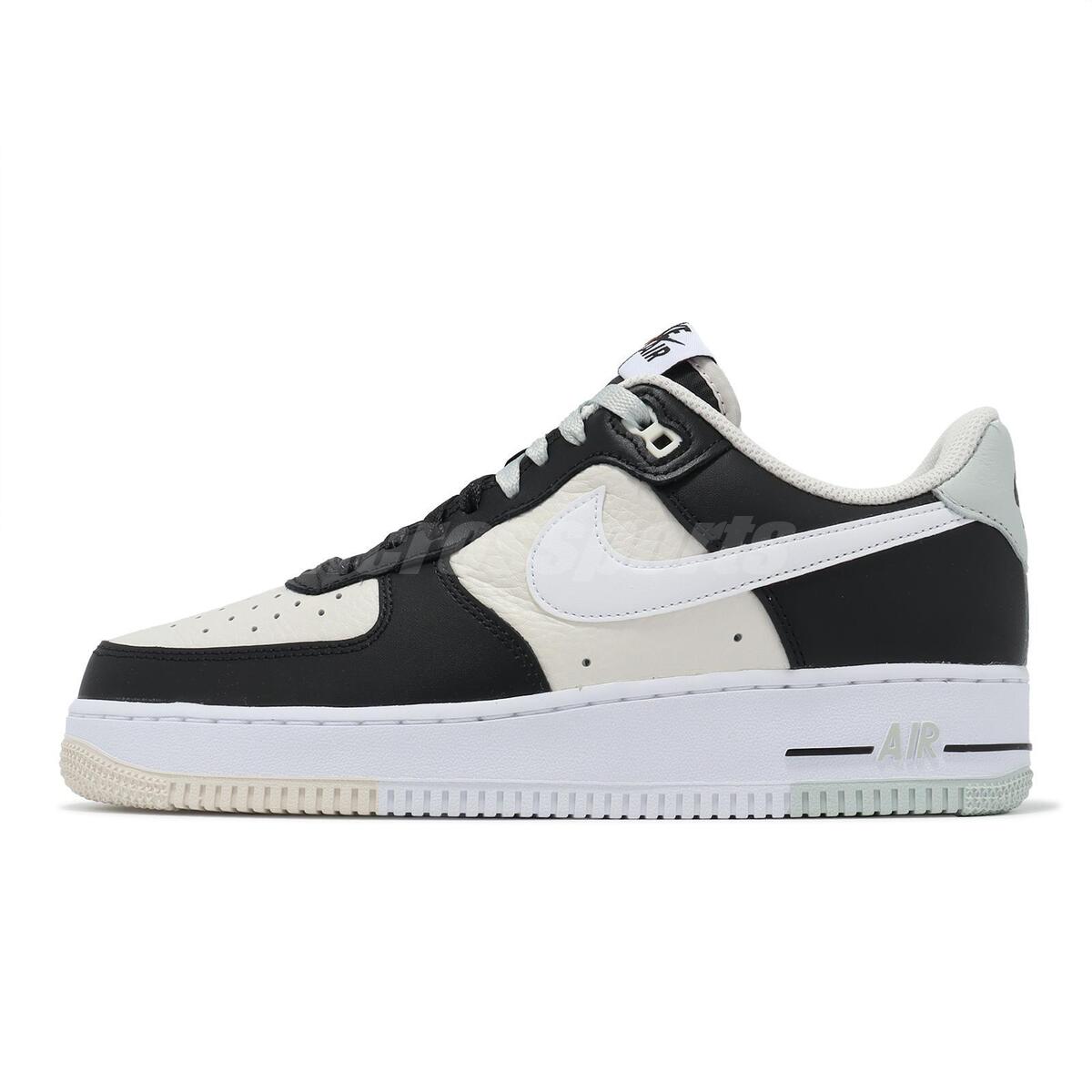 Nike Air Force 1 07 LV8 AF1 Split Black Phantom Men Casual Shoes FD2592-002